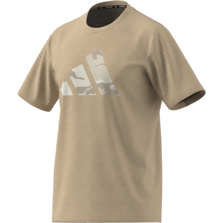 Train Essentials Seasonal Brand Love Camo T-Shirt Adidas