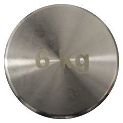 Manubrio cromato 6 kg – EPD6