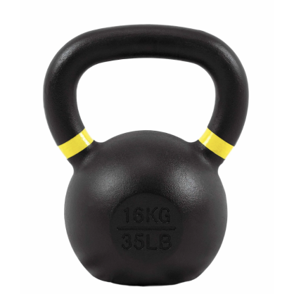 Kettlebell Fonte 16 kg – KB16 | Ergonomique, Durable & Anti-Corrosion