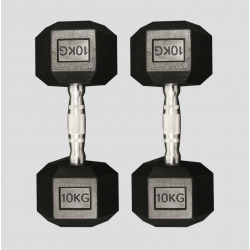Haltère hexagonal 10 KG - HD10