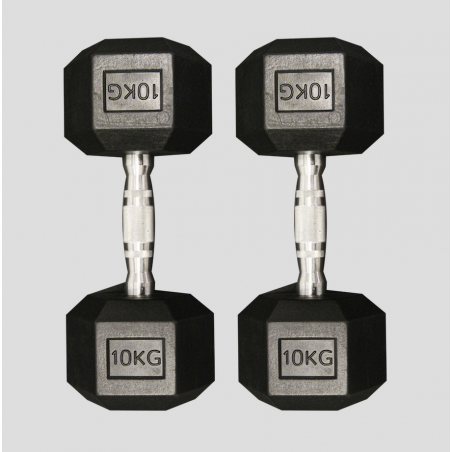 Haltère hexagonal 10 KG - HD10