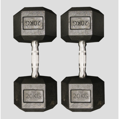 Hex Dumbbell 20 kg – HD20 | Secure & Durable Pro Dumbbell