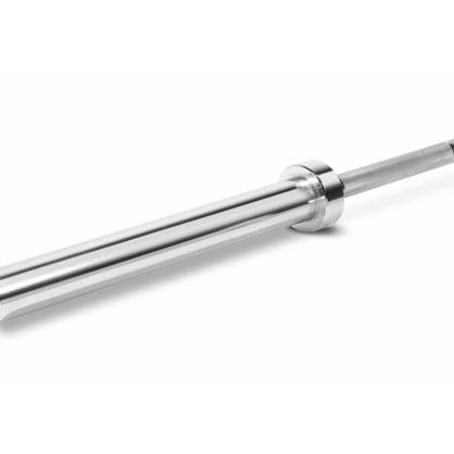 Barre Olympique 20 kg – Acier haute résistance, 220 cm, grip 28 mm, usage intensif