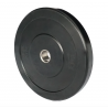Bumper Plate 15kg – High-Resistance Black Rubber Plate – BP15KG