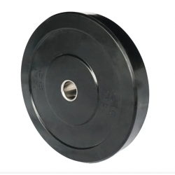 Bumper Plate en caoutchouc noir 20 KG - BP20KG