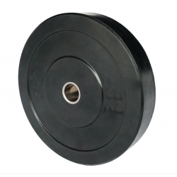 Bumper Plate en caoutchouc noir 25 KG - BP25KG
