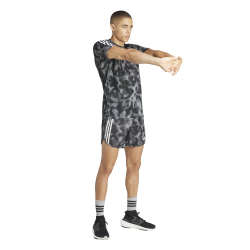 Short imprimé intégral 3 bandes Own the Run Adidas - IK4996