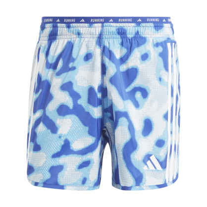 Short Own the Run adidas – Imprimé intégral, AEROREADY, détails réfléchissants et confort de course
