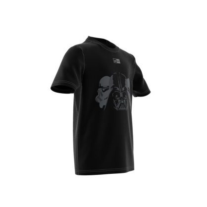 T-shirt graphique adidas x Star Wars – Coton doux, imprimé galactique, confort et aventure