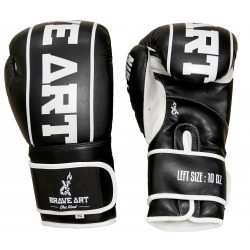 Guantoni da Boxe Classic One Brave Art – Nero e Bianco – BGPUBW