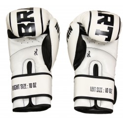 Gants de Boxe Classic One Brave Art Blanc & Noir - BGCOWB
