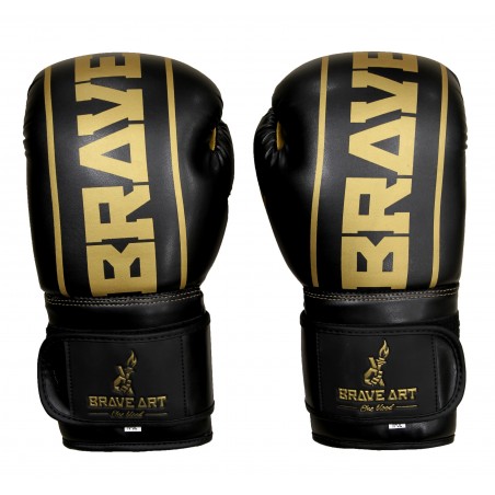 Gants Classic One Brave Art – Noir & Doré, Puissance & Prestige Gants Classic One Brave Art – Noir & Doré, Puissance & Prestige