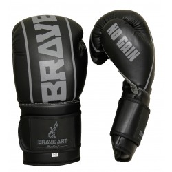 Brave Art Classic One Boxing Gloves – Black & Grey – BAPUGRY
