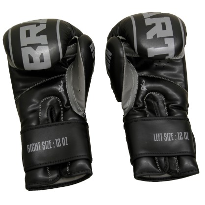 Gants Classic One Brave Art – Noir & Gris, Puissance & Élégance