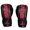 Gants de Boxe Classic One PU Brave Art Noir Rose - BAPUBP
