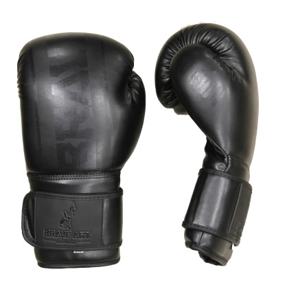 Gants Classic One Brave Art – Noir Ton sur Ton, Élégance & Puissance