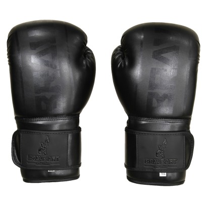 Brave Art Classic One Boxing Gloves – Black Ton sur Ton – BGPUFB