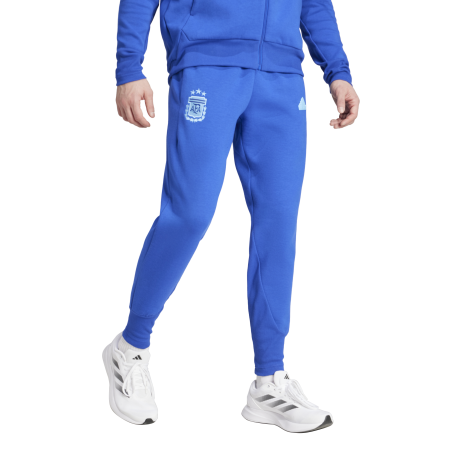 Adidas FZHD Argentina – Pantaloni da Viaggio Ufficiali con Stemma Ricamato - IU2152