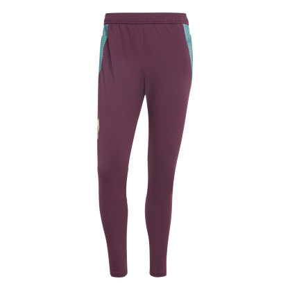 Pantalon d'entraînement Mexique 2024 adidas – Coupe slim, AEROREADY et zips aux chevilles