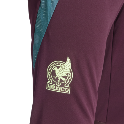 Pantalon d'entraînement Mexique 2024 adidas – Coupe slim, AEROREADY et zips aux chevilles