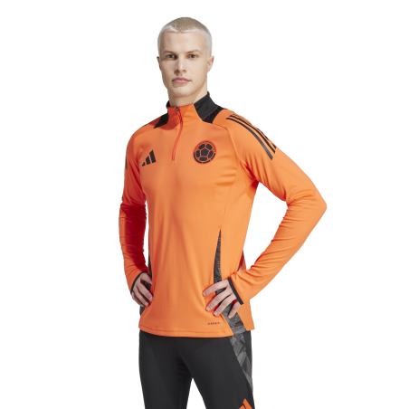 adidas Kolumbien 2024 – Offizielles Trainingsoberteil mit 1/4-Reißverschluss - IP8291