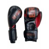 Gants de Boxe Classic One Brave Art Noir et Rouge - BAGBBRF