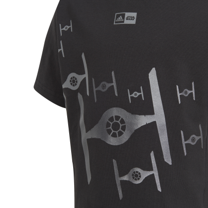 T-shirt adidas x Star Wars Z.N.E. – Enfant – Graphisme métallisé, coton doux et liberté de mouvement