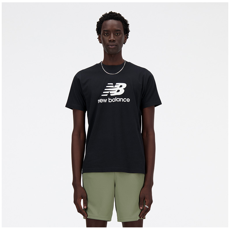 T-shirt à logo empilé Sport Essentials New Balance