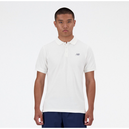 New Balance Baumwoll-Poloshirt – MT41503 WT