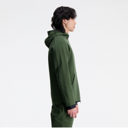 New Balance R.W Tech Fleecejacke mit Kapuze – MJ21178