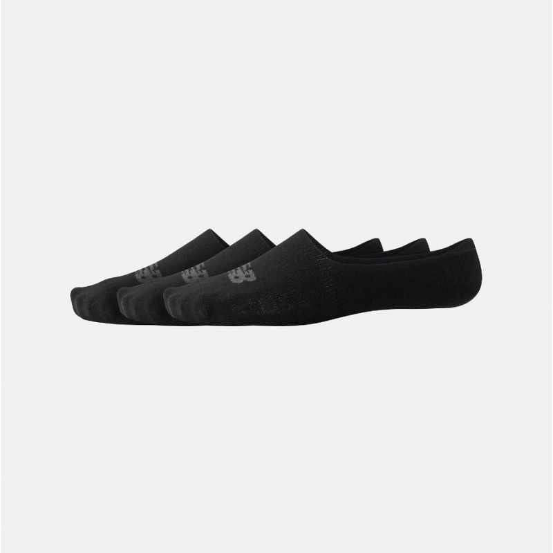 New Balance Performance – 3er-Pack Unsichtbare Baumwollsocken Schwarz – LAS95043BK