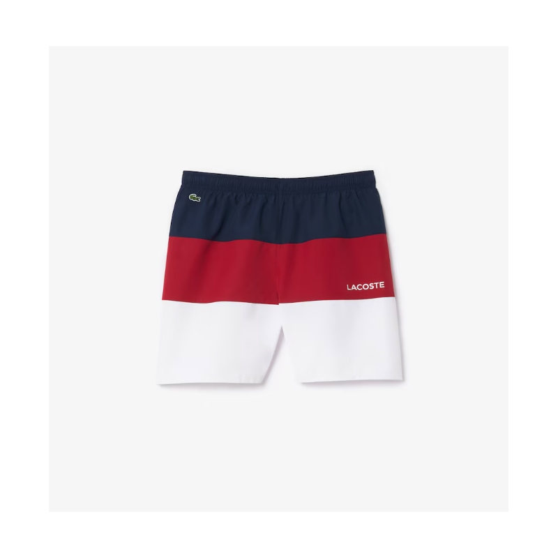 Lacoste Kids' Color-Block Swim Shorts – MJ7323-IRZ