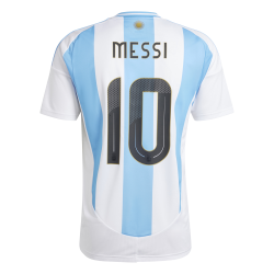 Maillot Domicile Argentine 24 Messi Adidas