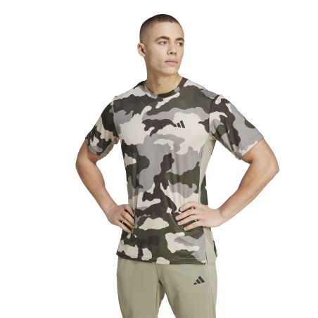 T-shirt imprimé camouflage Train Essentials Adidas