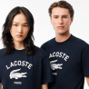 T-shirt coton imprimé signature Lacoste