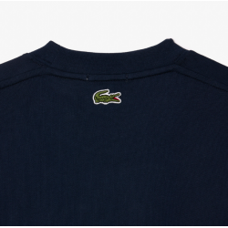 T-shirt coton imprimé signature Lacoste