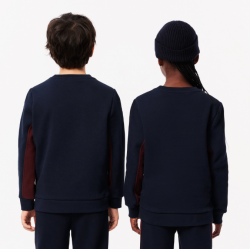 Lacoste Kids' Colourblock Fleece Sweatshirt – SJ2451-IE3
