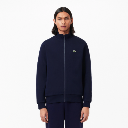 Sweatshirt zippé molleton col montant Lacoste