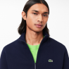 Sweatshirt zippé molleton col montant Lacoste