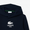 Sweatshirt à capuche à signature Lacoste