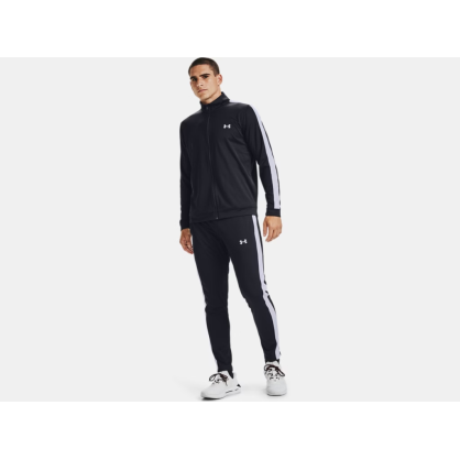 Survêtement UA Rival Tricot Homme Noir – Ultra-Doux, Fuselé, Séchage Rapide