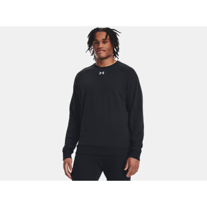 Sweat Polaire UA Rival Homme Noir – Doux, Chaud, Intérieur Brossé