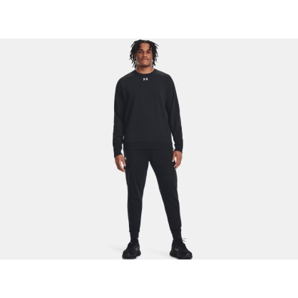 Sweat Polaire UA Rival Homme Noir – Doux, Chaud, Intérieur Brossé