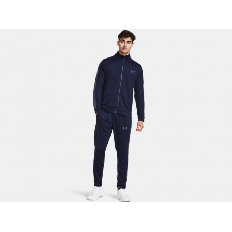 Survêtement UA Rival Tricot Homme – Confort Douillet, Séchage Rapide, Bleu Marine
