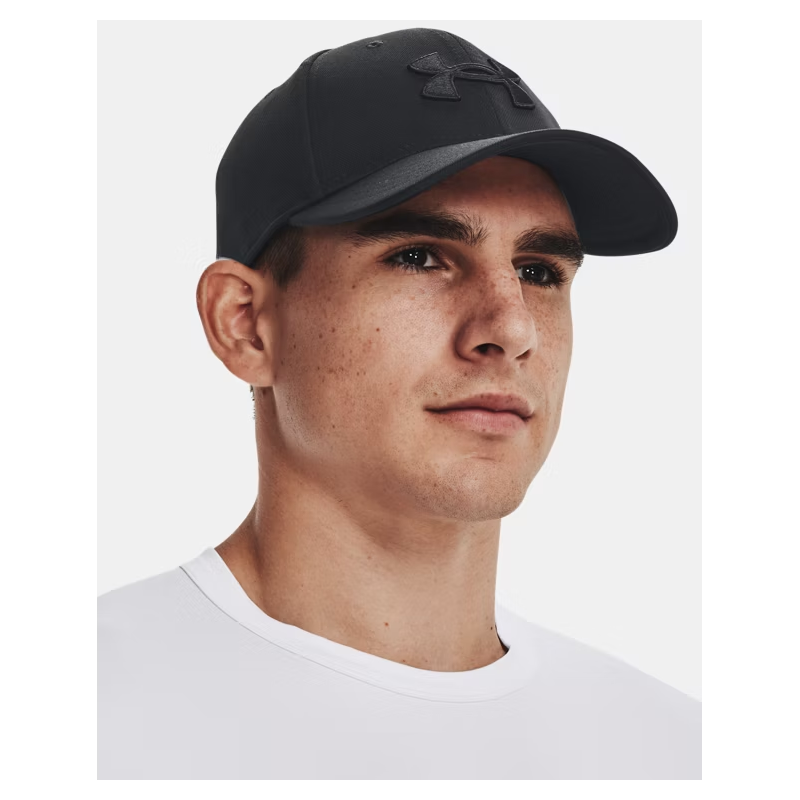 Casquette UA Blitzing Homme – Confort Extensible, Séchage Rapide, Visière Courbée