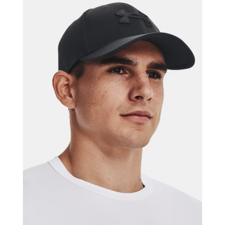 Casquette UA Blitzing Homme – Confort Extensible, Séchage Rapide, Visière Courbée