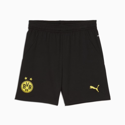 Borussia Dortmund Kids Shorts 24/25 – Black – Puma Official