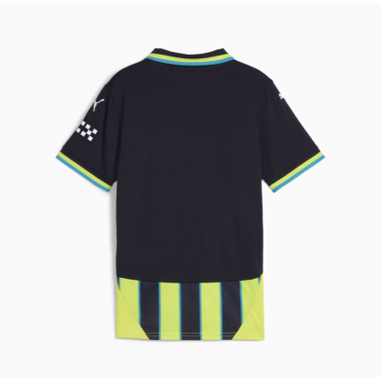Maillot Away Manchester City 24/25 Junior Puma – Édition Spéciale, dryCELL, Style Fluo