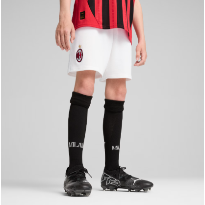 Short AC Milan 24/25 Junior Puma – Officiel, dryCELL, Confort Match