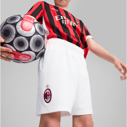 Short AC Milan 24/25 Junior Puma – Officiel, dryCELL, Confort Match